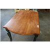 Image 2 : GREEN AND MAPLE DINING TABLE