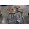 Image 2 : SET OF FOUR BARSTOOLS