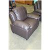 Image 2 : BRAND NEW ASHLEY FURNITURE BROWN LEATHER ARMCHAIR