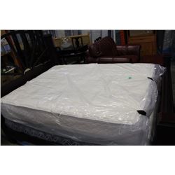 PINE DOUBLE SIZE BEDFRAME WITH SEALY MATTRESS