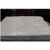 Image 2 : PINE DOUBLE SIZE BEDFRAME WITH SEALY MATTRESS