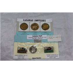 CANADIAN AND CANADA POST SOUVENIRS