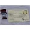 Image 1 : STERLING YELLOW GOLD PLATED GEMSTONE EARRINGS WITH