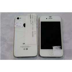 IPHONE 4 WHITE FIDO CRACKED BACK