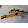 Image 1 : TWO TOY SEMI TRUCKS