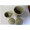 Image 2 : #2 SUNHURST LIDDED CROCK AND SMALL LIDDED CROCK