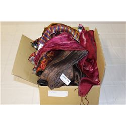 LOT OF SCARVES