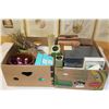 Image 1 : TWO BOXES OF CRAFT ITEMS