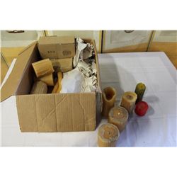 BOX OF CANDLES