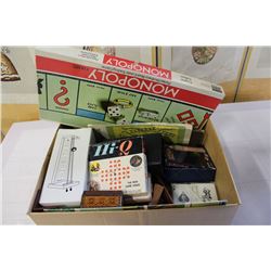 BOX OF VINTAGE GAMES