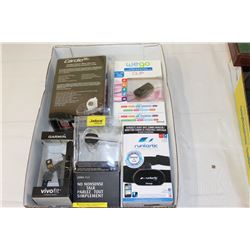 LOT OF FITNESS TRACKERS & ELECTRONICS