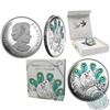 Image 2 : Royal Canadian Mint/Perth Mint Lot of 3x Bird Themed Coins: 2012 Australian 50-cent Bush Babies II: 