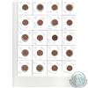 Image 8 : MASSIVE DEALERS LOT OF 873 COINS - Lot of 224 of Canadian Cents in cardboard holders (these have not