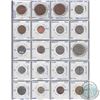 Image 8 : Estate Lot of World Coins and Banknotes in Blue Collector Folder. You will receive 136 coins from ar