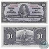 Image 1 : 1937 $10.00 note, Gordon-Towers signatures, S/D prefix in UNC Condition.