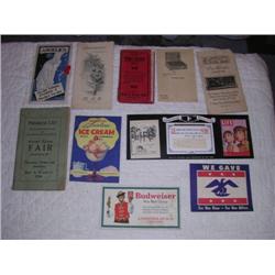 WWI poster and advertisements