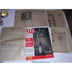 1960 Newspaper of JFK