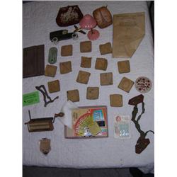 Antique miscellaneous items and toys