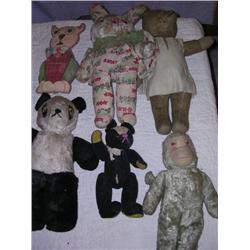 antique stuffed animals