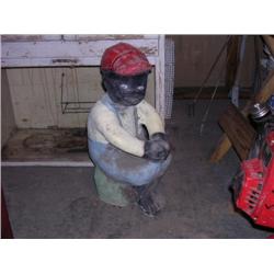 Concrete lawn boy