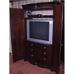 Bernhart Armoire with curved doors