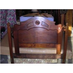 Antique headboard