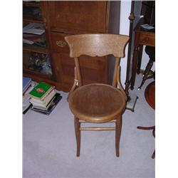 Solid Oak Bentwood chair