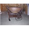 Image 1 : Antique Walnut Serving Cart
