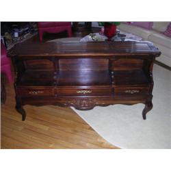 Old Pine Sofa Table
