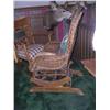 Image 2 : 1800's Victorian Wicker Platform Rocker