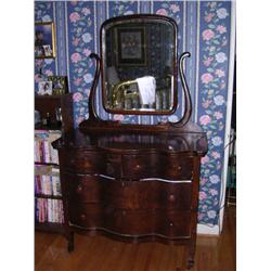 Antique Oak Dresser w/mirror