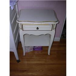 White French provincial night stand