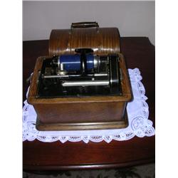 Antique Thomas Edison Oak Phonograph
