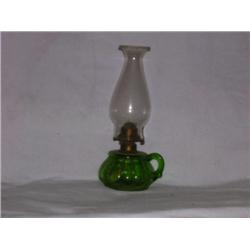 Green Oil Lamp
