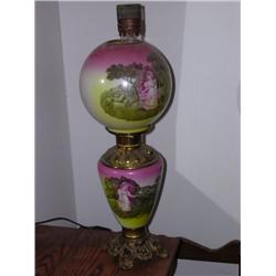 1870's Gone with the Wind Lamp