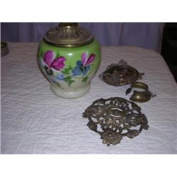 Antique Hand painted ceiling lamp