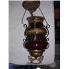 Image 1 : Antique Ruby Ceiling light