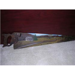 Painted Saw Blade