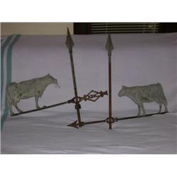 Pair of 1900's King Weather Vanes