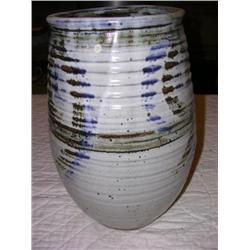UND Pottery - blue and green Vase