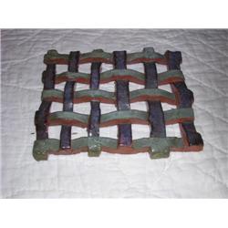 UND Pottery - weaved hot plate