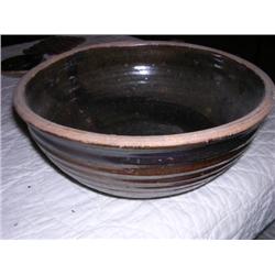 UND Pottery - Brown bowl