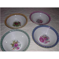 lot of 4 oriental bowls