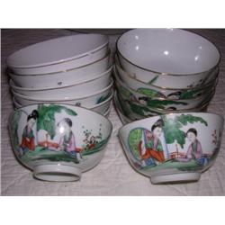 Chinese rice bowls