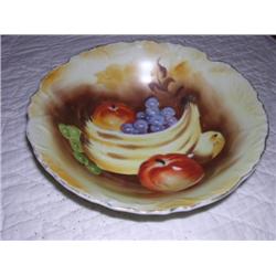 Hand painted fruit bowl
