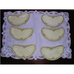 1800's Fish bone plates