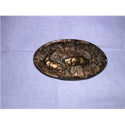 Two Deer Belt Buckle