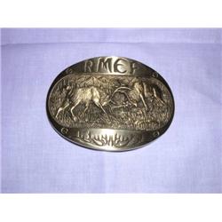 Rocky Mountain Elk Belt Buckle