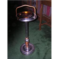 Silver/copper smoking stand 1930's
