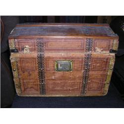 Small 1x8x8 Antique doll chest